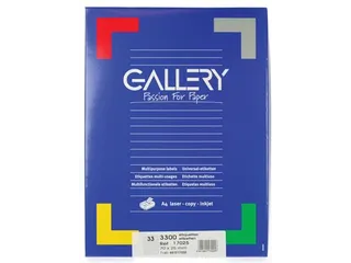 Gallery Witte Etiketten 70x25 mm - 1