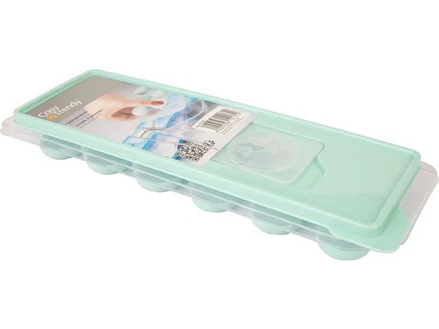 Cosy & Trendy Fresco ijsblokjesvorm cilinder transparant groen