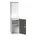 lessenaarkast met achterwand 2000x525x550mm 1 legbord RAL7035+RAL7016