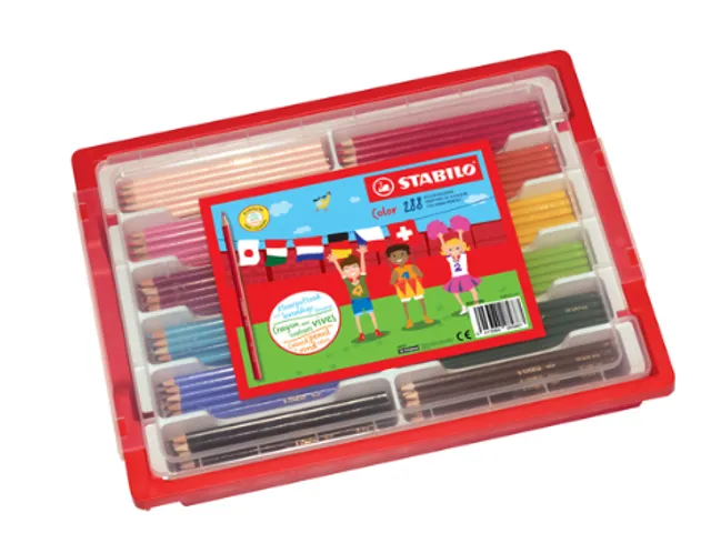 Kleurpotlood STABILO Color assorti classpack 288 stuks