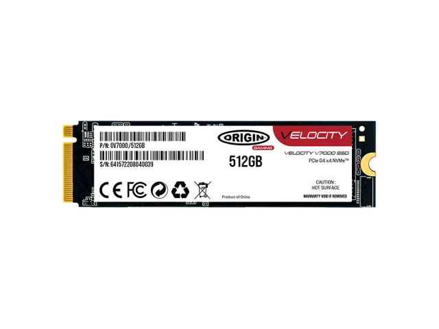 Origin Storage CT500P5PSSD8-OS, 512 GB, M.2, 7140 MB/s, 6 Gbit/s