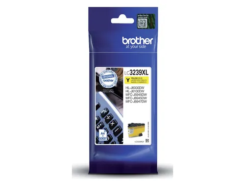 Inktcartridge Brother LC-3239XL geel HC