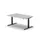 Elektrisch ihv bureau,HxBxD 650-1310x1600x1000mm,blad wit