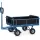 Handtrekwagen 6453PZ 450kg 1140x740mm hout polyurethaan trekoog