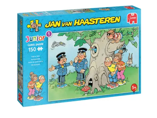 Puzzel Jan van Haasteren Junior 1 Verstoppertje 150 stukjes