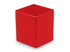 Inzetbak HxLxB 63x54x54mm Polystyreen Rood 50 stuks