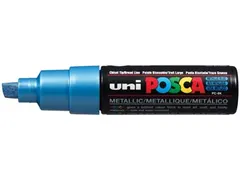 uni-ball Paint Marker op waterbasis Posca PC-8K blauw metaal