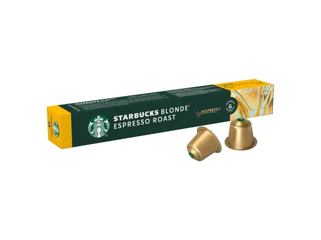 Starbucks Blonde Espresso Roast koffiecups 10 stuks