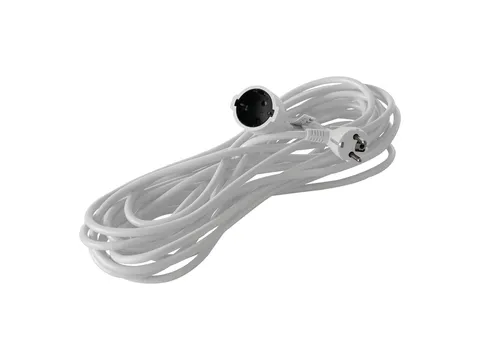 Verlengkabel BRASQ 20m wit