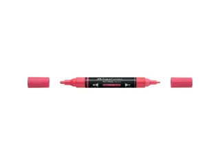 Acrylmarker Faber-Castell Multimark 124 rouge - 1