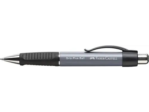 Balpen Faber-Castell Grip plus steengrijs