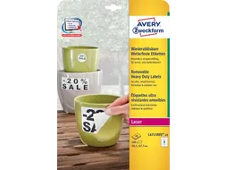 Avery Afneembare Weerbestendige Etiketten 99.1 x 67.7 mm