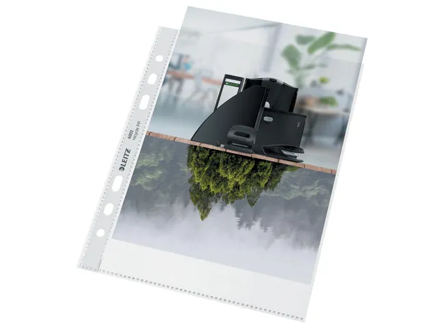 Recycle geperforeerde showtas, A5, 100 micron