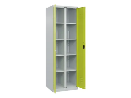 wasgoedverdeelkast,HxBxD 1850x600x500mm,vak B 300mm,cilinderslot