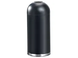Afvalbak Open Top 55 Liter Zwart