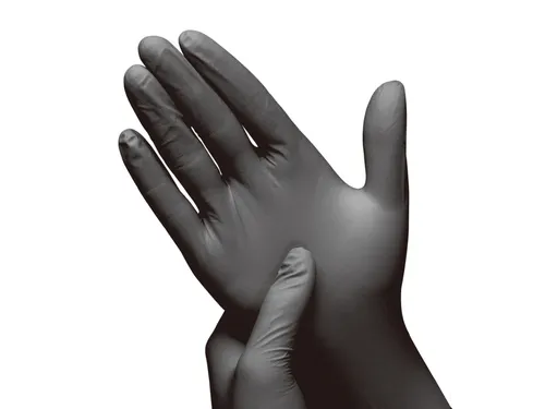 Handschoen Hynex Maat L nitril 100stuks zwart