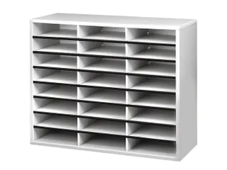 Vakkenset Fellowes A4 24 vaks 737x595x302mm lichtgrijs - 1