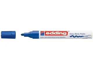 glanslakmarker e-750 CR blauw - 1