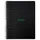 Notitieboek Rhodia Greenbook recycled A4+ lijn Hard Cover Zwart