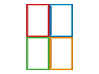 Vierkant etiket Avery 16stuks ultra sterk, 16 stuks, assorti - 2