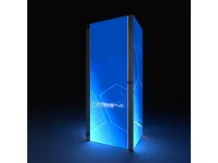Brightbox Pro Flex Opbergruimteset 100x300 cm LED-verlichte beurswand