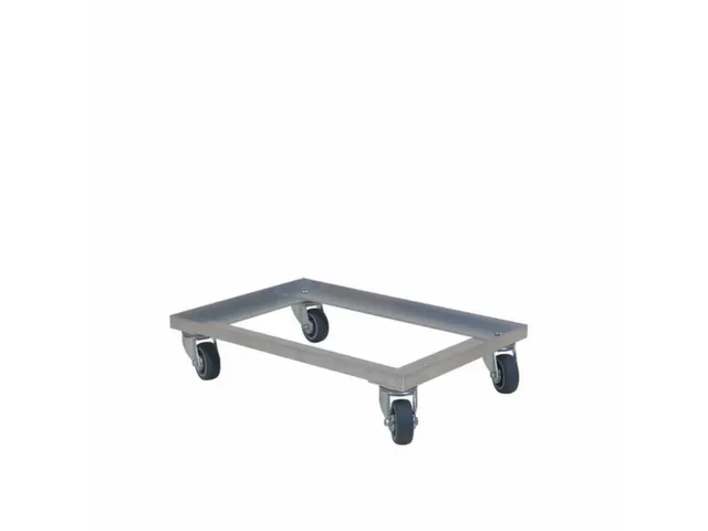 aluminium transportwagen,draagverm. 150kg,laadvl. LxB 600x400mm