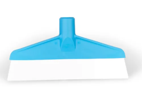 Vikan Hygiene Tafel- en Vloerschraper RVS Blad 245x70mm Blauw
