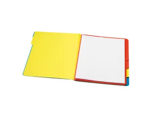 Sorteermap Jalema Secolor sixtab A4 6 vaks blauw karton - 5