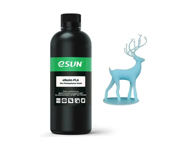 eSUN UV/LCD standard Resin 3D-printerhars Lichtblauw 1kg 405nm