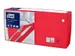 Tork 477861 Soft Lunchservet Advanced Rood 33x33cm