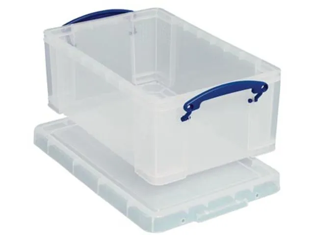 Opbergbox Really Useful 5 liter 340x200x125mm transparant wit