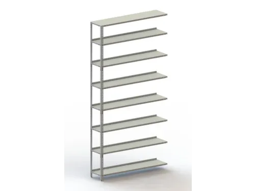 magazijnstelling,aanbouwveld,HxBxD 2500x1252x304mm,veldl. 800kg