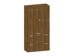 kantoorkast,HxBxD 1920x1000x430mm,decor romp noten,decor front noten