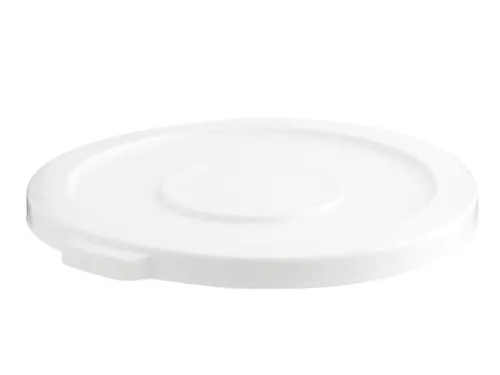 Deksel,v. afvalverzamelaar 121l,rond,Ø 560mm,PE,wit