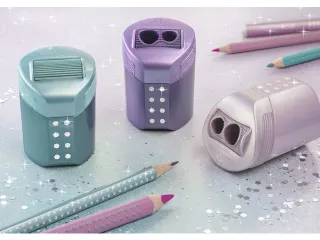 Potlood Faber-Castell Grip sparkle ocean metallic - 5