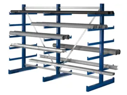 Draagarmstelling Dubbelzijdig 2000x2700x1150mm 6gelijk Lange Armen