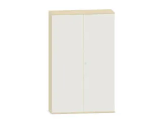 kantoorkast,HxBxD 1920x1200x430mm,decor romp esdoorn,decor front wit - 1