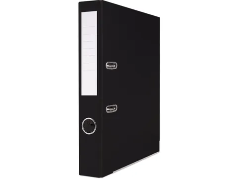 classeur pour A4, PP, dos de 5 cm, noir