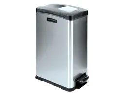 Afvalbak Rejoice EKO 30 liter met kunststof binnenbak RVS
