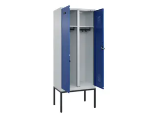 locker voor scheiding van kleding,HxBxD 2120x800x500mm,2vak - 1