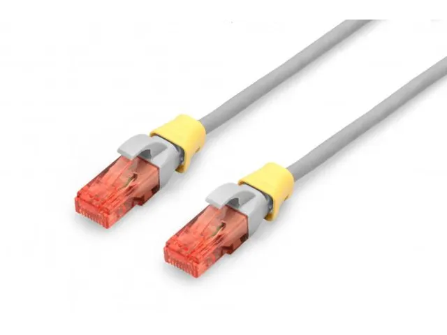 Kleurclips voor RJ45-kabels Geel verpakking van 100 stuks