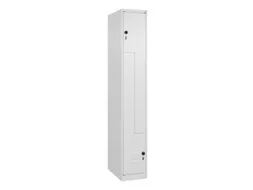 Z-garderobekast,HxBxD 1850x300x500mm,vak B 150/300mm,draaigrendel