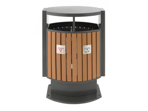 Buitenafvalbak afvalscheiding