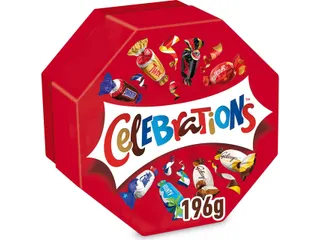 Chocolade Celebrations doos 196gr - 2