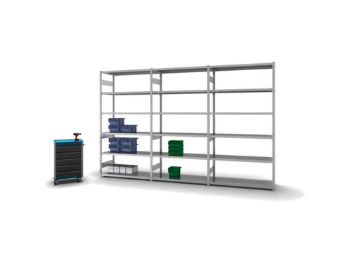 systeemstelling,grondveld,HxBxD 2500x1360x535mm,vakl. 330kg