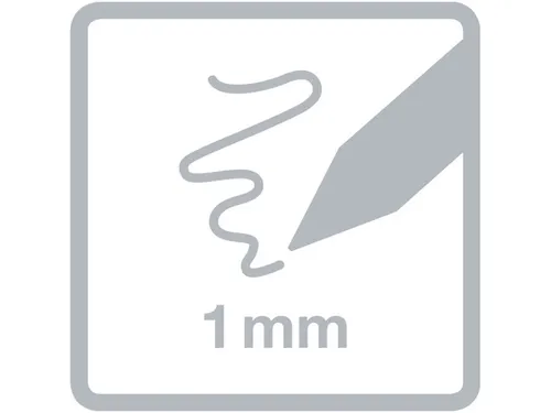 Viltstiften Eberhard Faber kartonetui 8 stuks