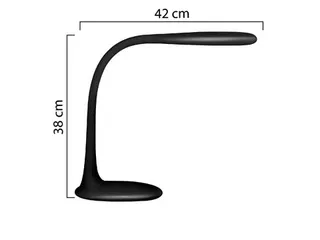 Lucy bureaulamp zwart - 6