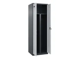 PBM-locker,HxBxD 1850x600x500mm,2vak,vak B 300mm,draaigrendel