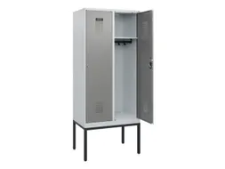 schoollocker,HxBxD 1950x800x500mm,2vak,vak B 400mm,cil.-slot