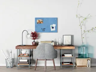 Glas Magneetbord Sigel Artverum Blue Structure Mat 60x40cm - 4